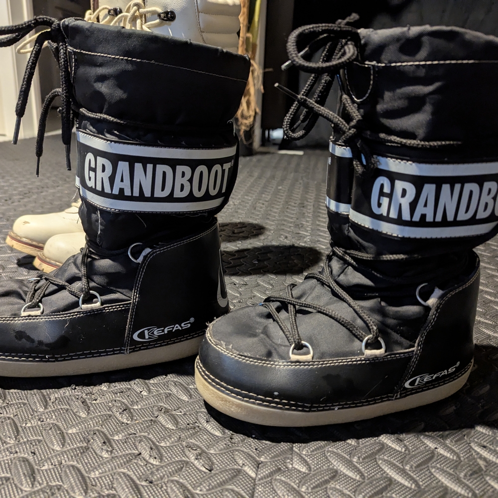 Kefas Grandboot Black Snow Boots